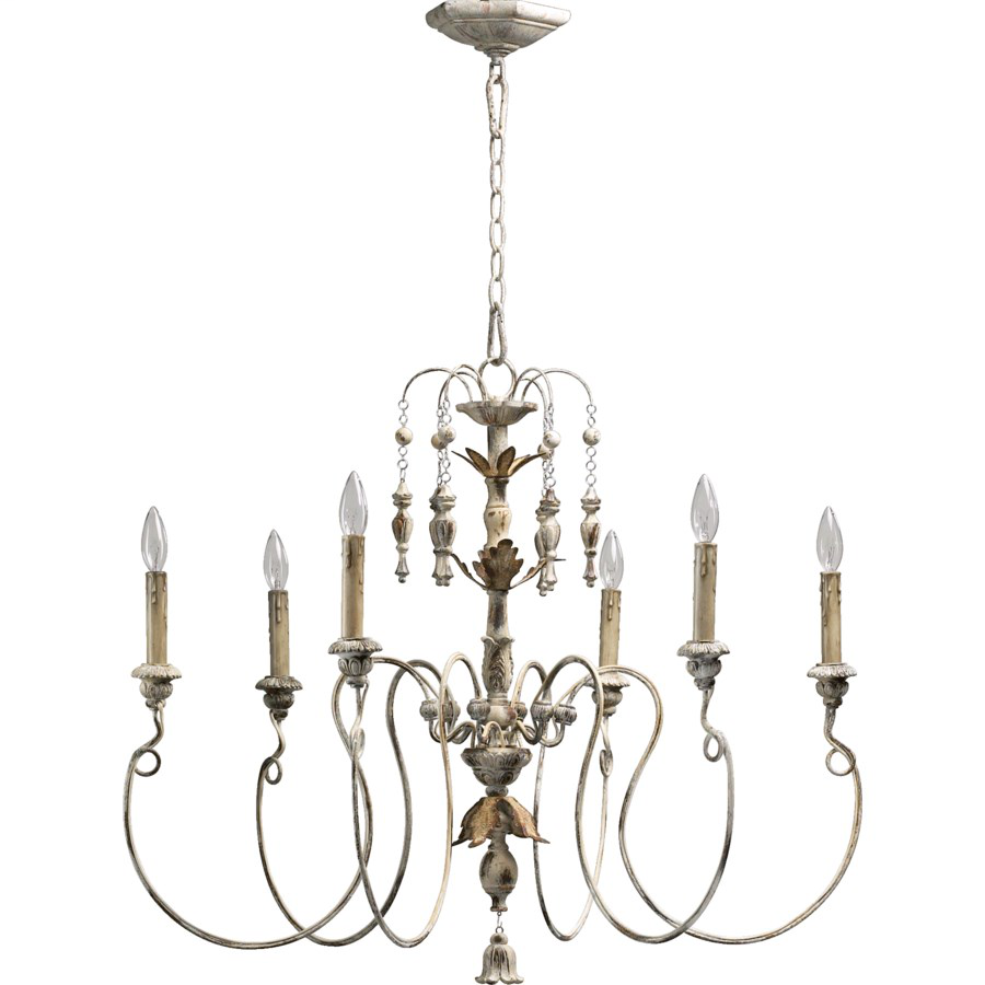 Mayer-DDS-Salento 6 Light Persian White Traditional Chandelier-1