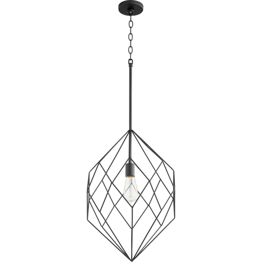 Black Modern and Contemporary Pendant