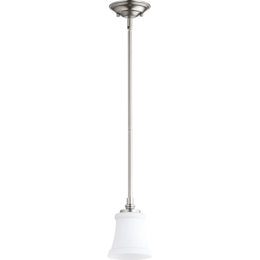 Rossington Satin Nickel Transitional Mini Pendant