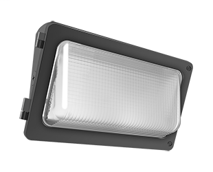W34 Wallpack 50W,5400Lm LED, 120-277V, 5000k, 80 CRI, Bronze