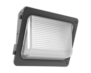 W34 Wallpack 33W,3600Lm LED, 120-277V, 5000k, 80 CRI, Bronze