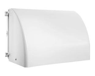 Product image for RAB WP2FCH150QTW/PC WALLPACK 150W MH QT HPF FULL