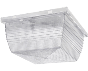 Vandalproof 8 Inch X 8 Inch Ceiling 32W,CFL Qt