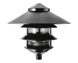 Product image for RAB LL23B/F13 LAWN LIGHT 4 TIER + 1