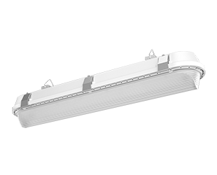 Product image for RAB SHARK2-25W/D10 120 to 277 Volt 25 W 2697 Lumen 5000 K 74 CRI 2 Foot White Linear LED Washdown