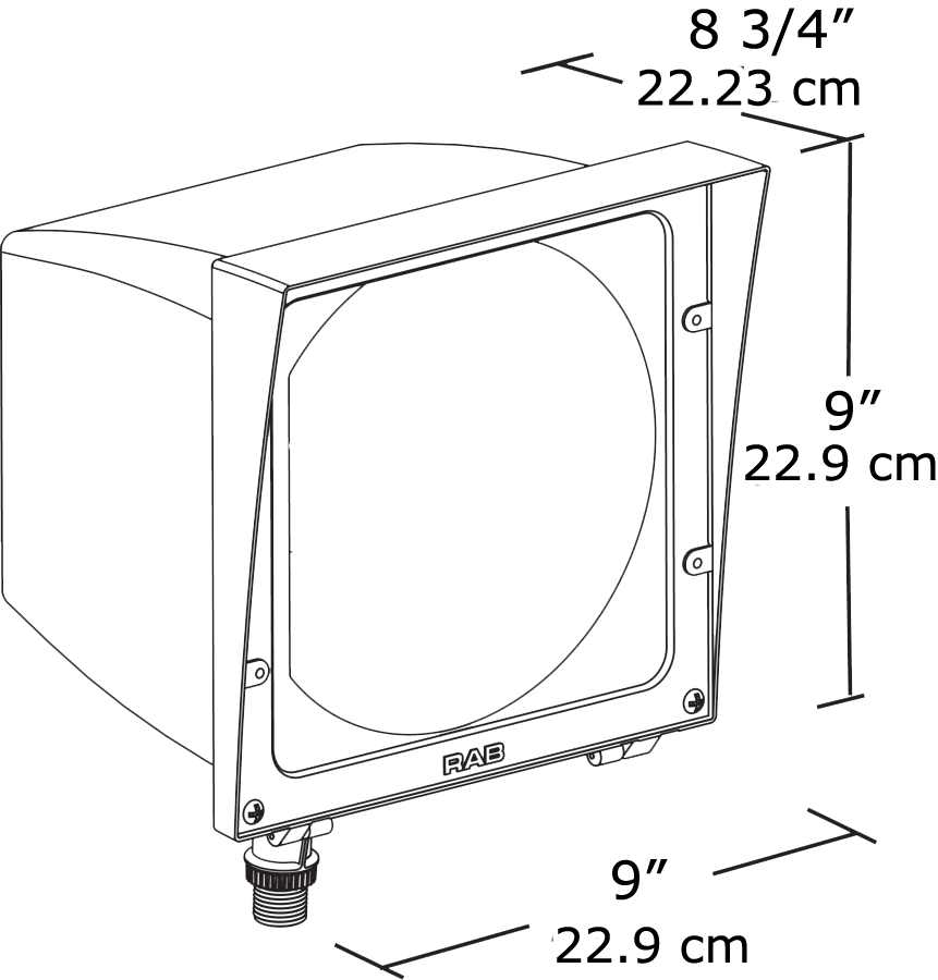 RAB EZF26QT EZ FLOOD 26W CFL QT LA Independent Electric