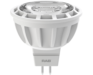 Product image for RAB MR16-8-827-25D-DIM MR16 8W 50EQ