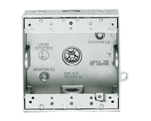 Product image for RAB BD5 DOUBLE OUTLET 5 HOLE BOX 1/