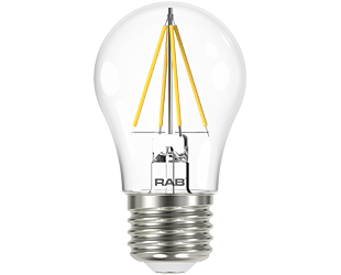 Product image for RAB A15-4-E26-827-F-C 4.5W 40EQ 450