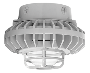 Product image for RAB HAZXLED80C-DG HAZ 80W 5K CEIL C