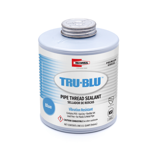 Product image for RES 31300 RECTORSEAL TRU BLU PIPE SEALANT 1 QUART