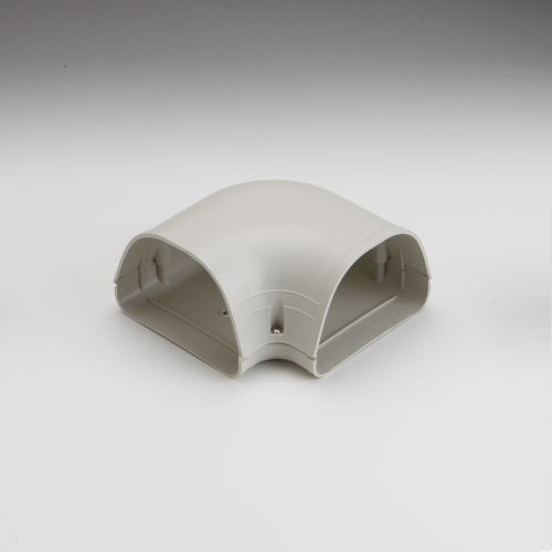 84131 - Fortress Lineset Covers 4.5" 90° Flat Ell, Ivory 122