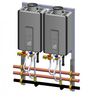 HE+ Rack System Models, Wall Hanging Rack Systems (TRW), Propane