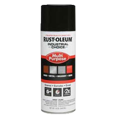 Industrial Choice - 1600 System Multi-Purpose Enamel Sprays - Gloss Black