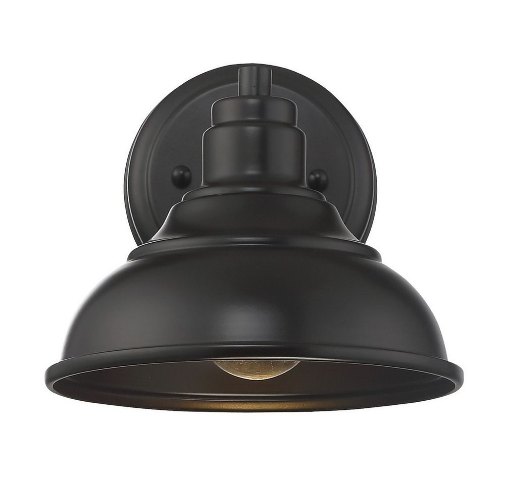 Product image for SAVOY 5-5630-DS-13 ENGLISH BRONZE 8IN WIDE EXTERIOR WALL LIGHT
