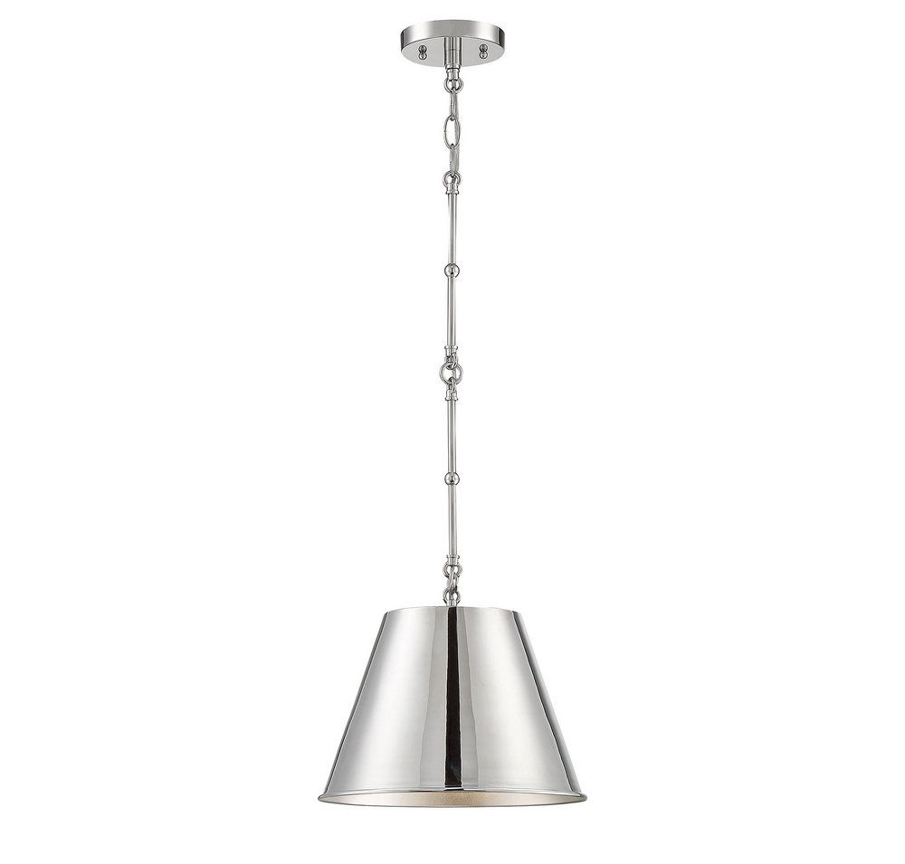 Product image for SAVOY 7-132-1-109 ALDEN PENDANT 1 LT POLISHED NICKEL