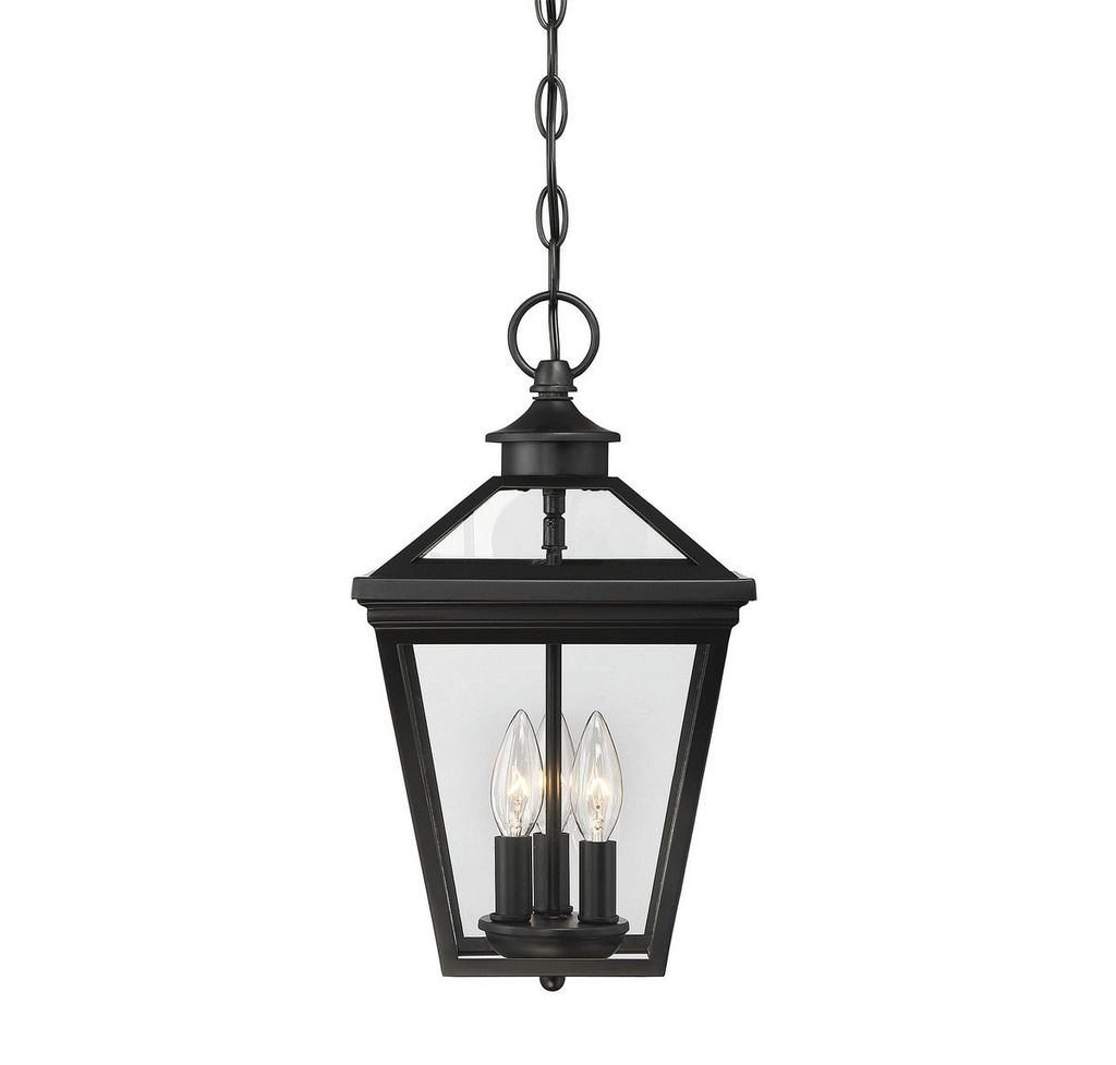 Product image for SAVOY 5-146-BK 3-LT BLACK EXTERIOR PENDANT