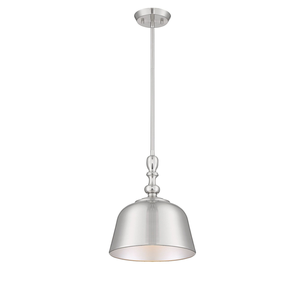 Product image for Berg 1 Light Pendant - Satin Nickel
