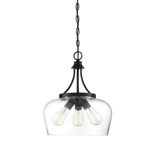 Product image for Octave 3 Light Pendant - Black