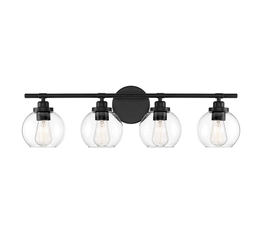 Product image for Carson 4 Light Vanity - Matte Black