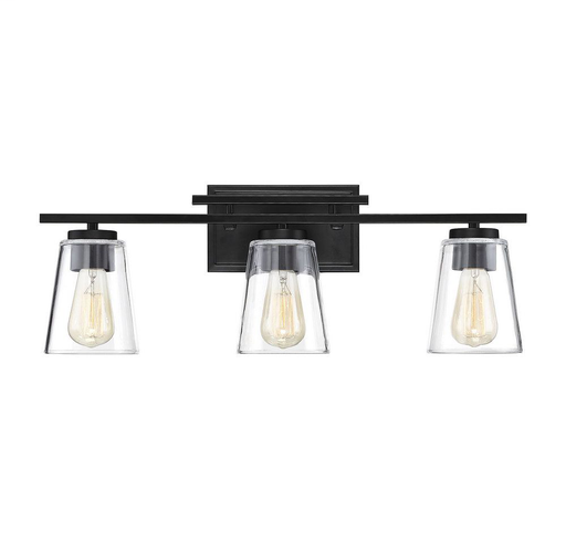 Product image for Calhoun 3 Light Vanity - Black