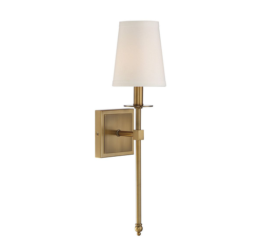 Product image for Monroe 1 Light Wall Sconce - Warm Brass