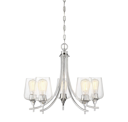 Product image for SAVOY 1-4032-5-11 OCTAVE 5 LIGHT CHANDELIER
