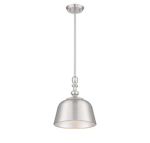 Product image for Berg 1 Light Pendant - Satin Nickel