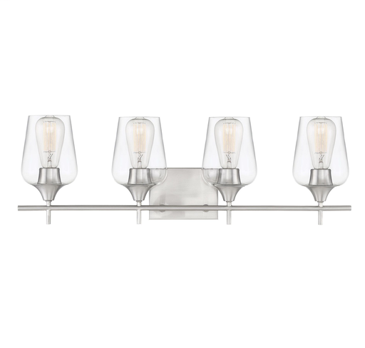 Product image for Octave 4 Light Vanity- Satin Nickel