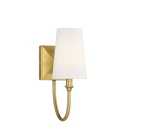 Product image for Cameron 1 Light Wall Sconce - Warm Brass