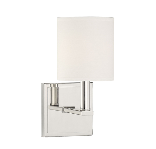 Product image for Waverly 1 Light Wall Sconce - Polished Nickel