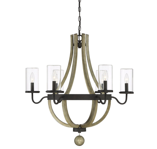 Product image for SAVOY 1-2100-6-70 EDEN 6LT OUTDOOR CHANDELIER 60W