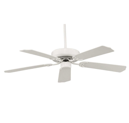 Product image for Builder Specialty 52" Ceiling Fan - White w/ White Blades