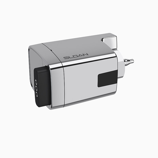 EBV500A SINGLE FlushSIDE MOUNTSensor Flushometer Exposed Urinal, Polished Chrome