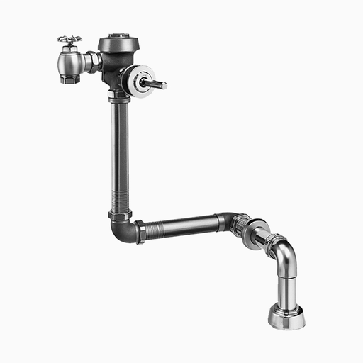 ROYAL 142 3 3/4 LDIM LRoyal® Manual Flushometer Concealed Water Closet, 3.5 GPF, Rough Brass