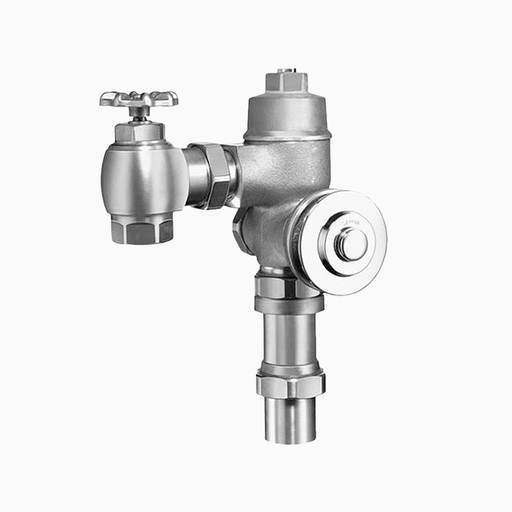 NAVAL 150 6 3/4 LDIM L3 WWT XYVNaval Manual Flushometer Concealed Water Closet, 3.5 GPF, Rough Brass