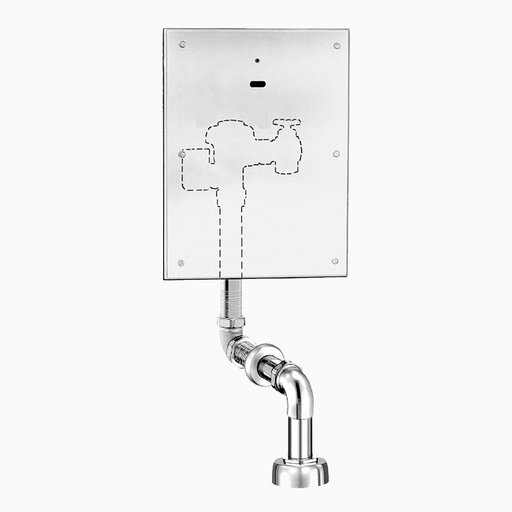 SLOAN 153-1.28 2-10 3/4 LDIM DFB WB ESSSloan® Sensor Flushometer Concealed Water Closet, 1.28 GPF, Rough Brass