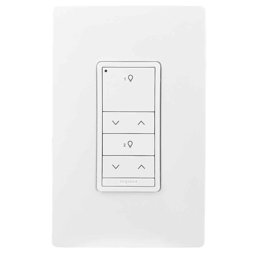 LMSW-622-S-W - DLM Wireless Slim Switch, 2B 2R, White