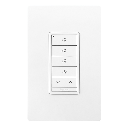 Picture of LMSW-641-S-W - DLM Wireless Slim Switch, 4B 1R, White