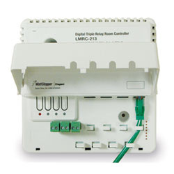 Product image for Wattstopper LMRC-211 Digital Dimming Room Controller, 1 Relay, On/Off/0-10V Dimming, 120/230/240/277V