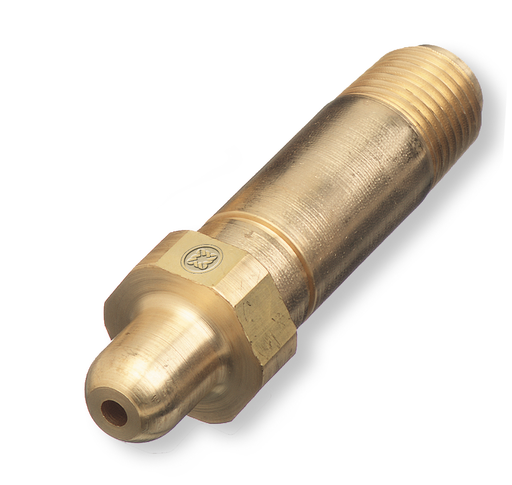 CGA 326, Hand Tight, 2 1/2" in length