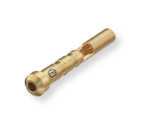 Inert Arc Nipple, 1/8" ID Hose, .22 OD, 1 3/4" in length