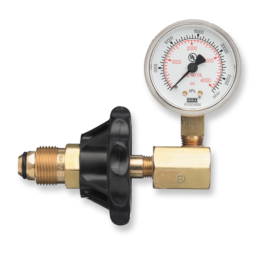 Cylinder Pressure Testing Gauge, POL Acetylene