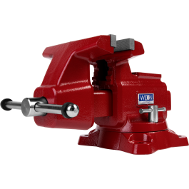 Utilty HD Bench Vise 8" Jaw Width, 8-1/2" Jaw Opening, 360° Swivel Base