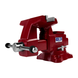Utility Bench Vise 6-1/2” Jaw Width, 6" Jaw Opening, 360° Swivel Base