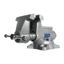 Mechanics Pro Vise 6-1/2" Jaw Width, 6" Jaw Opening, 360° Swivel Base