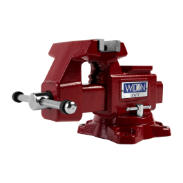 Utility Bench Vise 4-1/2” Jaw Width, 4" Jaw Opening, 360° Swivel Base