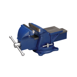 General Purpose 5” Jaw Bench Vise with Swivel Base