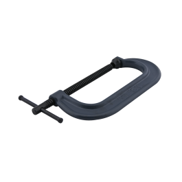 800 Series Standard Depth Drop Forged C-Clamp, 1-1/2 -10” Opening, 3-3/4” Throat