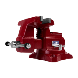Utility HD Bench Vise 6-1/2" Jaw Width, 6-1/4" Jaw Opening, 360° Swivel Base
